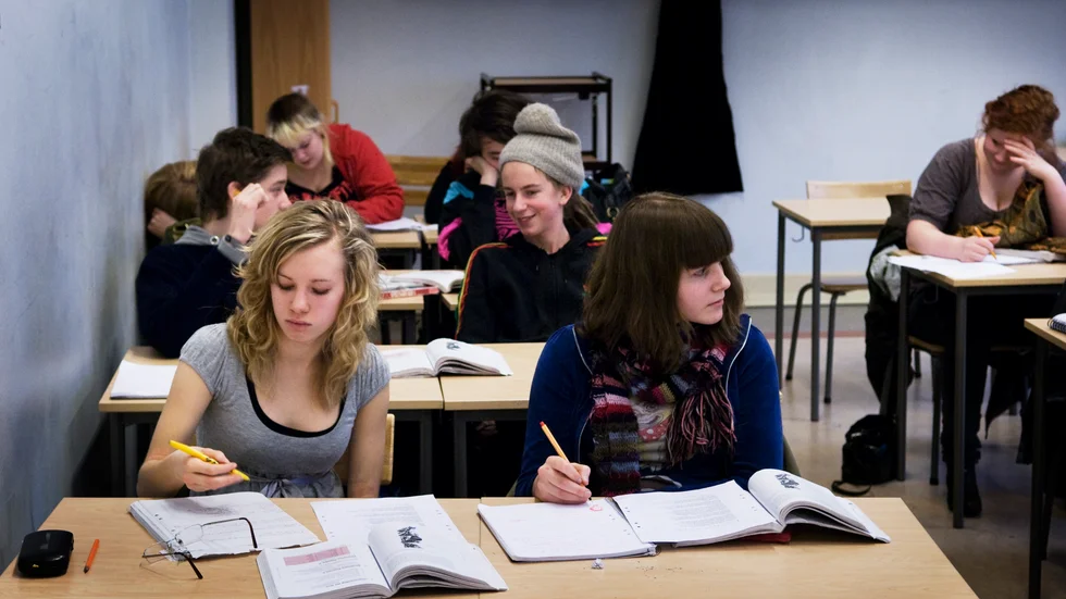 Tillbaka till skolbänken i höst – om inget oförutsett inträffar. Arkivbild.