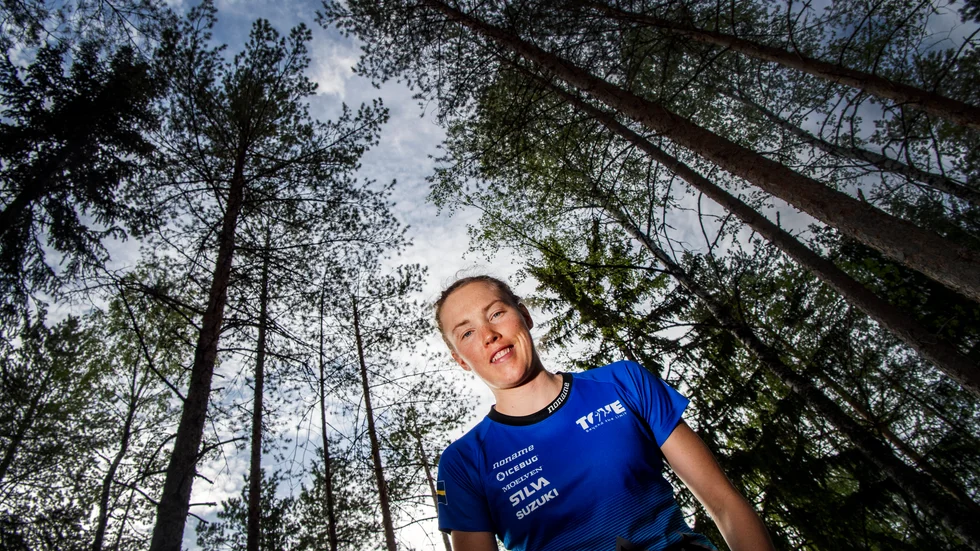 Efter ett ofrivilligt träningsuppehåll är orienteringsstjärnan Tove Alexandersson tillbaka i träning.