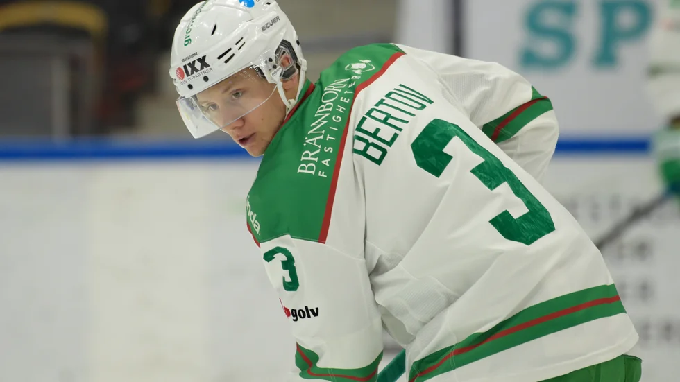 Daniel Bertov lämnar Rögle för moderklubben HV71. Arkivbild.