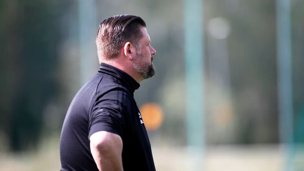 Henrik Norell kan inte blicka ut över någon fotboll för tillfället.