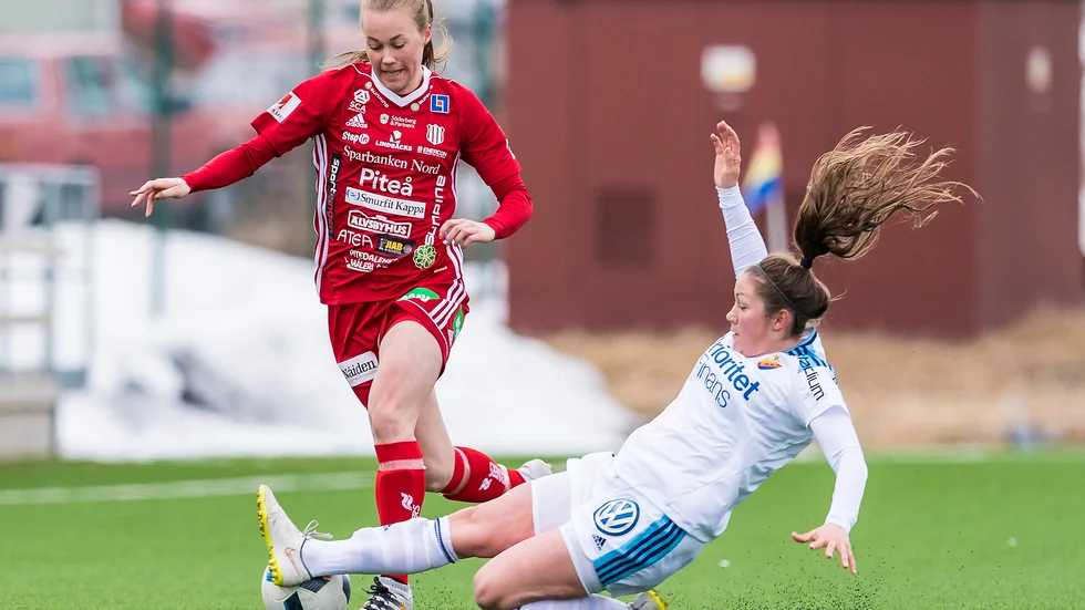 Frida Abrahamsson har ett förflutet i Piteå IF. Nu är hon lagkapten i KIF Örebro. (Arkivbild)