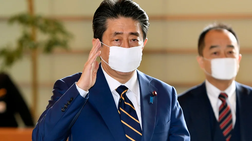 Japans premiärminister Shinzo Abe.