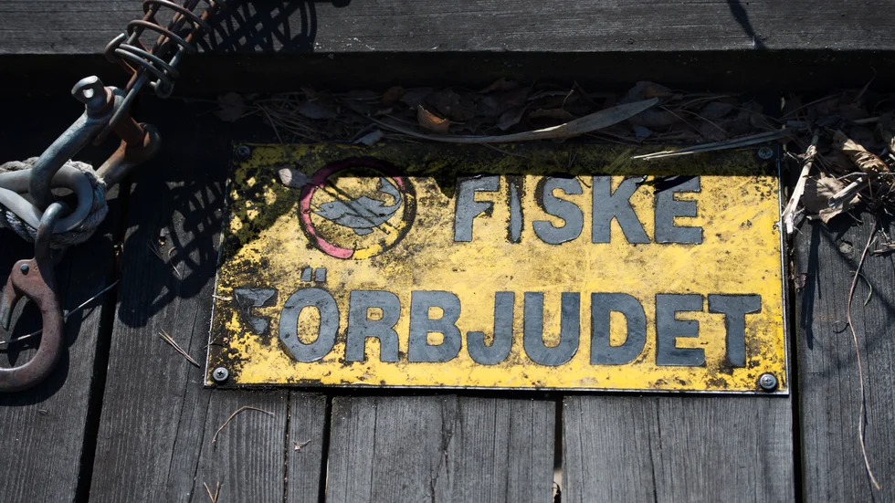 När Vingåkers kraft tog över driften av kraftstationen vid Spånga så markerade man sitt revir med förbudsskyltar om fiskeförbud vid min tomtgräns. Skriver Insändarskribenten. 
