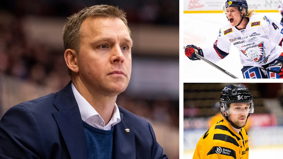 LHC-tränaren Bert Robertsson ser nye Filip Berglund som ersättare för Sam Lofquist.