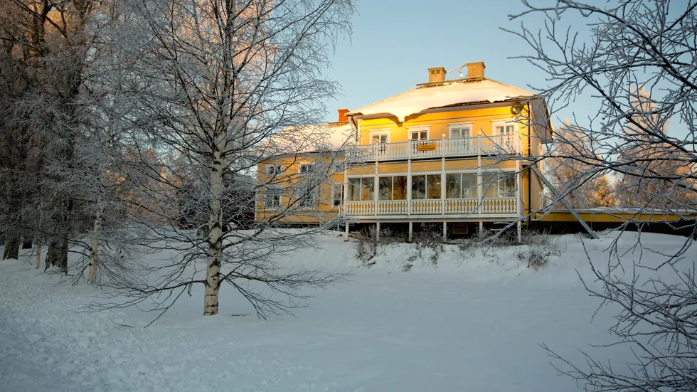 Rosfors herrgård ligger ute till försäljning. (Arkivbild)