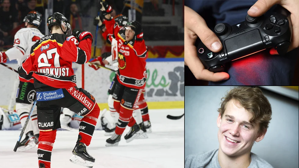 Nils Lundkvist drömmer fortfarande om nya jubel, men med handkontroll istället för hockeyklubba.
