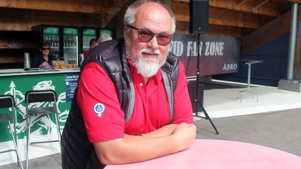 Per Lindqvist på Kopparvallen.