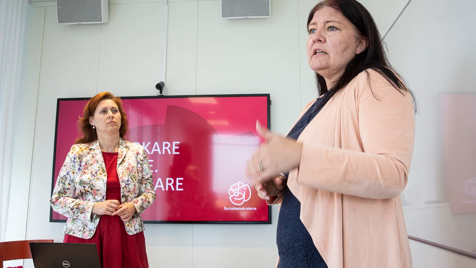 Vivianne Macdisi och Helena Proos.