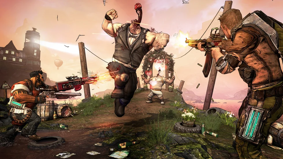"Borderlands" och "Borderlands 2" kommer till Switch. Pressbild.