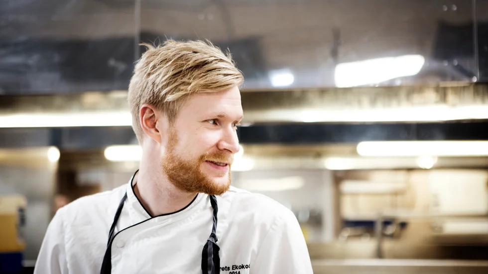 Luqaz Ottosson, som driver restaurang Rot, hamnade på en mittenplacering.