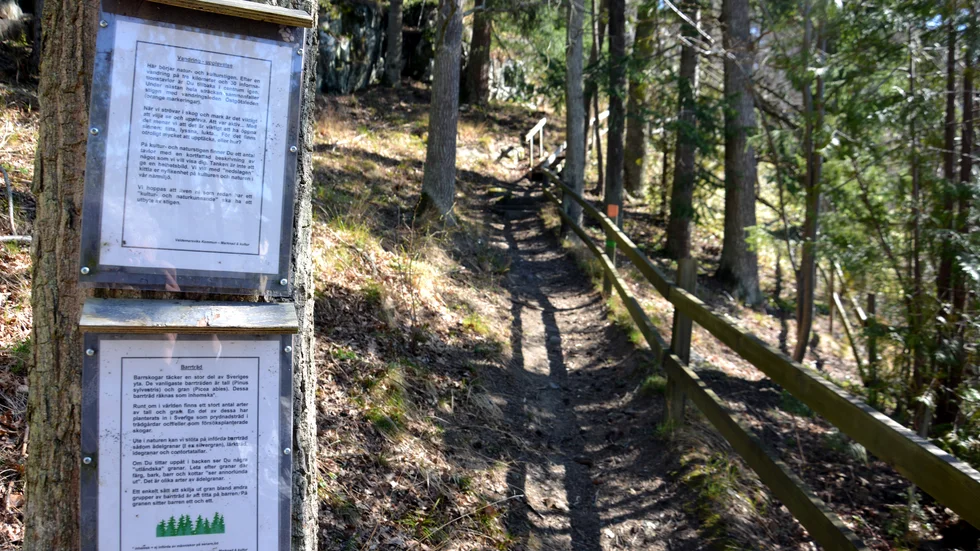 Östgötaleden är ett attraktivt utflyktsmål för många naturintresserade.