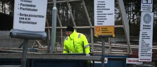 "Det är en enda röra på återvinningen"