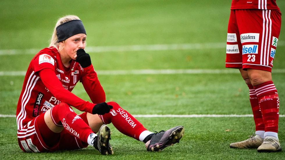 "Det är surt. Jag vet att vi kan mer", sa Cecilia Edlund efter uttåget ur Svenska cupen. (Arkivbild)