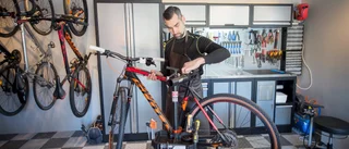 Den rullande cykelverkstaden  
