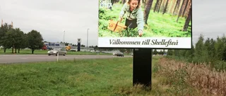 Skellefteå på övre halvan