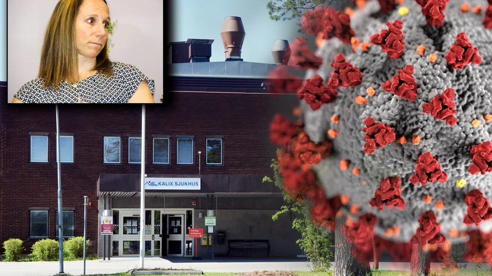 Två patienter vårdas på covid-enheten vid Kalix sjukhus, en tredje patient är på väg.