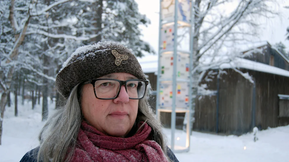 Konstnären Eva Stina Sandling är aktuell med en ny bilderbok - "Älven" - där hon låter sina minnen från vattenkraftsutbyggnaden ta gestaltning.