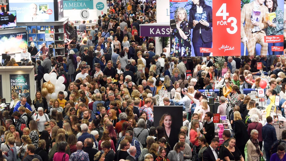 Bokmässan 2019. Hur blir det i höst? Norstedts har bestämt sig för att ställa in. Arkivbild.