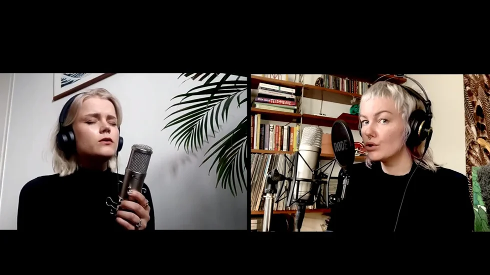 Rebecka Digervall och Sanna Kalla föregår med gott exempel tycker Magnus Tosser genom deras nyinspelade version av "Video games".