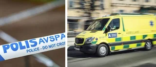Umebo har livshotande skador efter arbetsplatsolycka