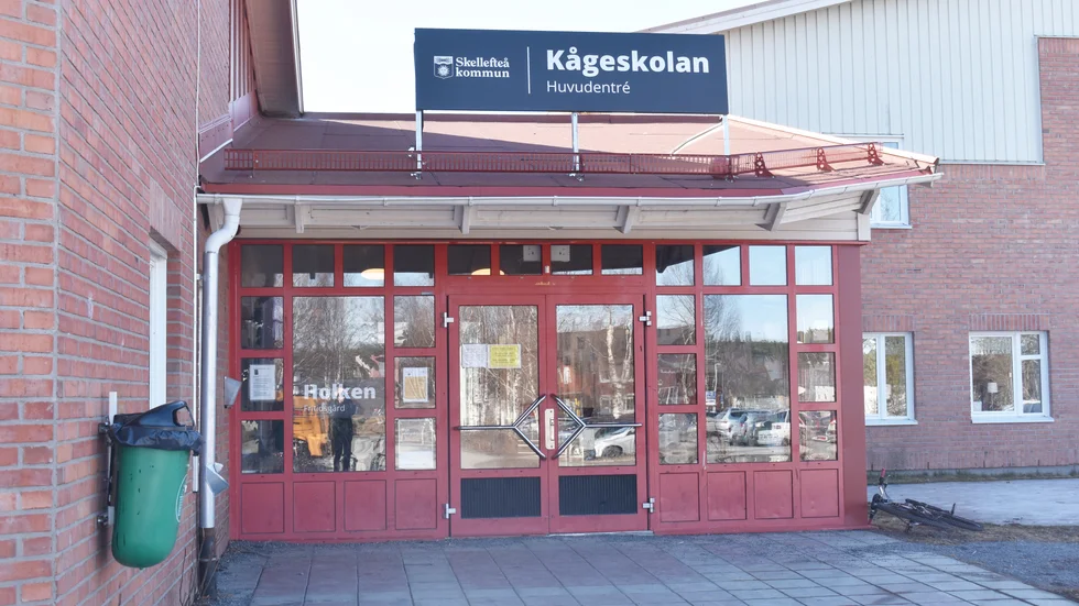 Kågeskolan håller stängt måndag den 9 december.