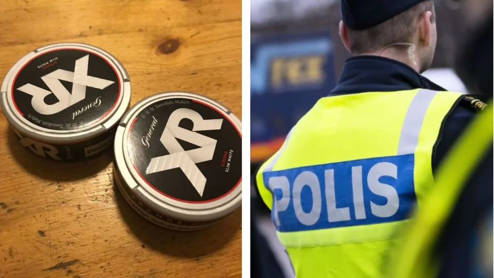 Mannen ska bland annat ha stulit snus till ett okänt värde. Genrebild.