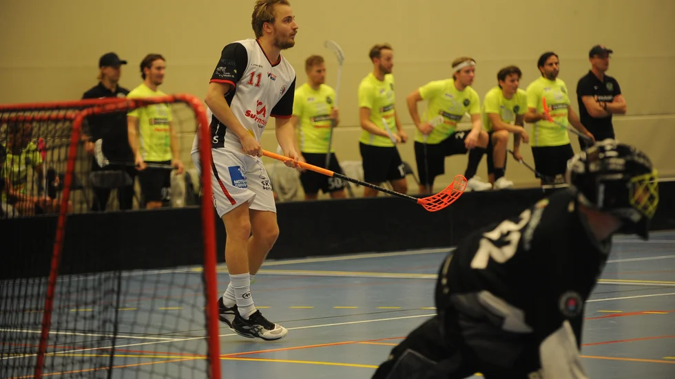 Emil Söderström i serieledande Trosa Edanö har haft en bra poängmässig säsong med tio poäng på nio matcher.