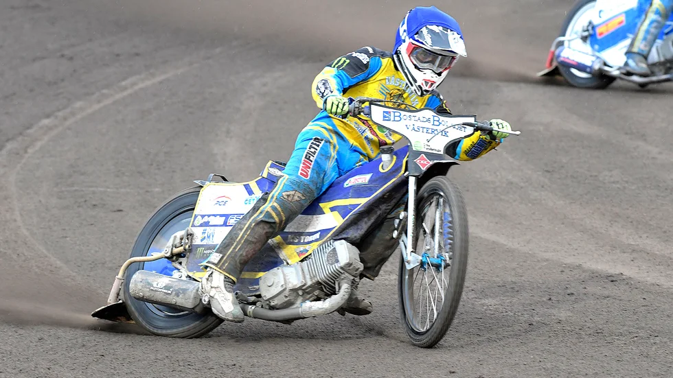 Jack Holder är tillbaka i Västervik Speedway.