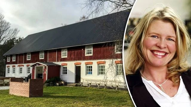 Mia Rydén, som driver Matssarve gästgiveri. 