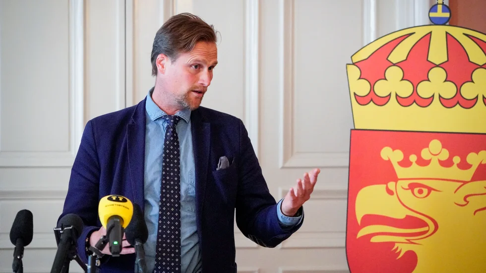 Skånes regionråd Carl Johan Sonesson (M).