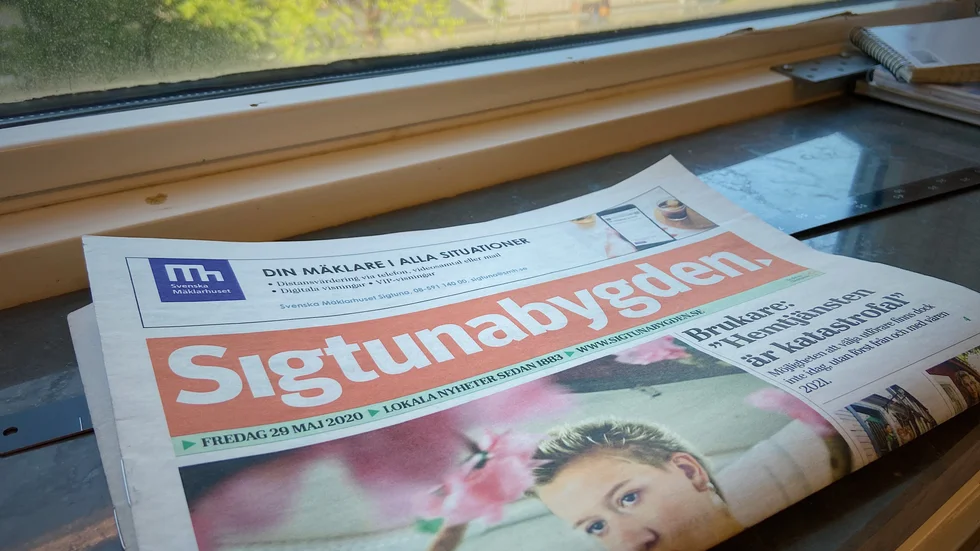 Sigtunabygden grundades 1883 och har sedan 1960-talet drivits och ägts av Upsala Nya Tidning. Nu läggs Sigtunabygden ned.