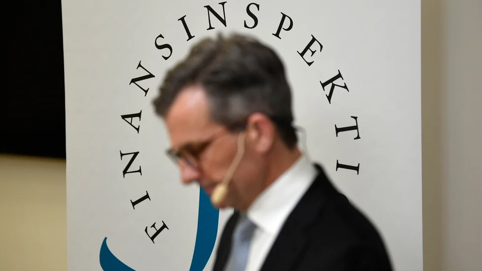 Finansinspektionens generaldirektör Erik Thedéen. Arkivbild.