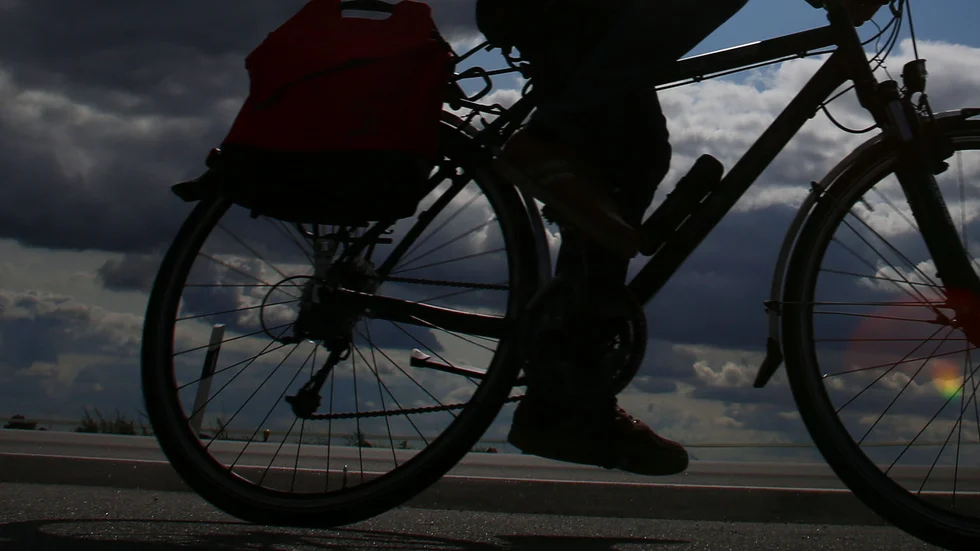 Cyklande tjuv försvann spårlöst. 
