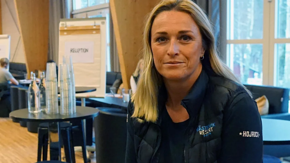 Annika Källmark är marknadsansvarig på Västervik Resort.