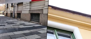 Fasaden på stadshuset ska besiktas – rasade i blåsten