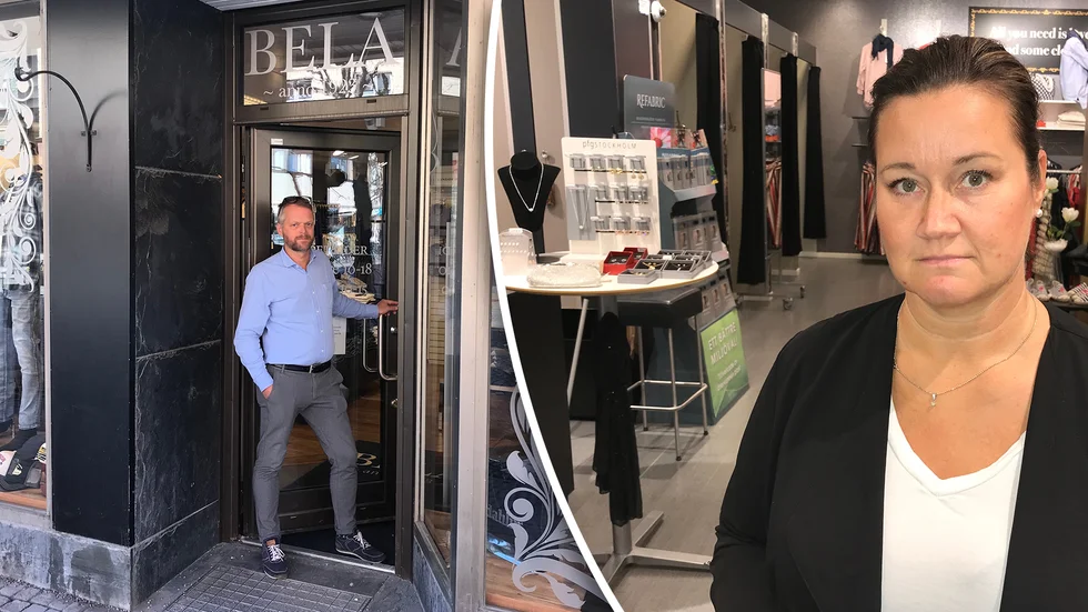 Håkan Olsson på Bela och Jaana Olsson på Jaana & Co har det tufft i coronatider.