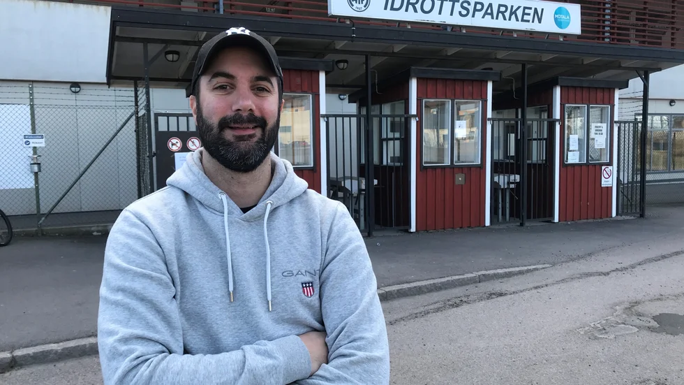 Daniel Soner, fotbollsansvarig i Maif.