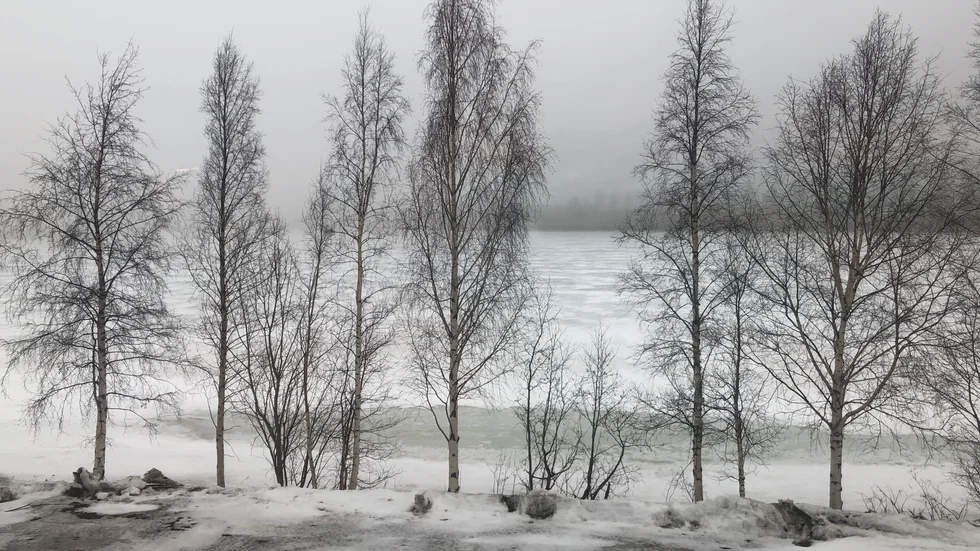 Molnigt väder.