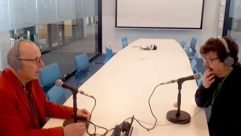 Lars Stjernkvist mötte Widar i Folkbladets podradio. 