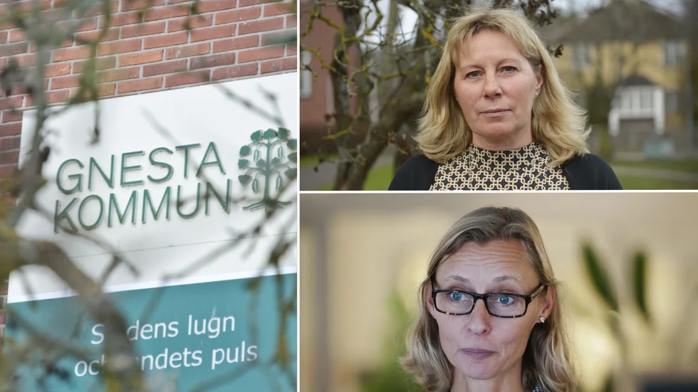 HR-chef Charlotte Scherlin och tf kommunchef Anna Sandklef.
