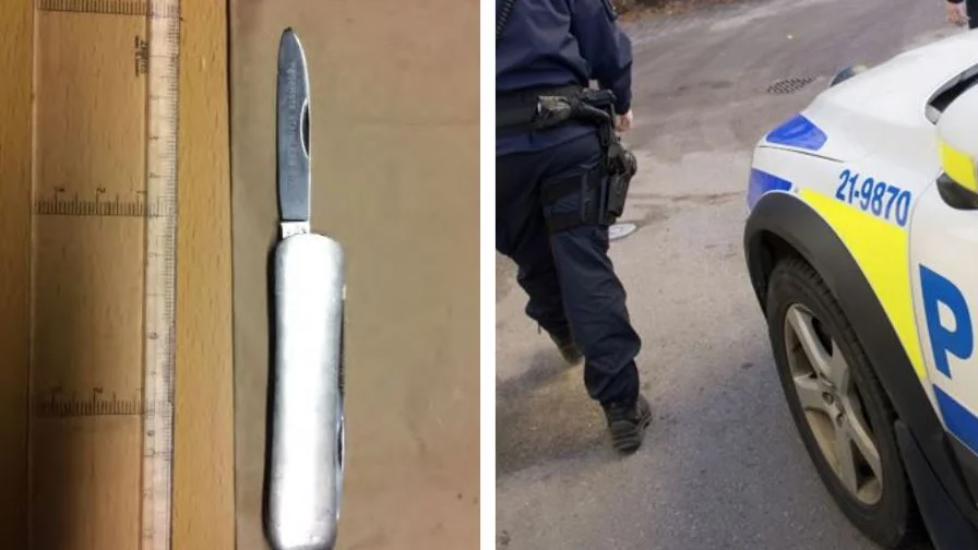 En 58-årig man har åtalats för att utan anledning ha angripit en man med kniv i Ödeshög. 