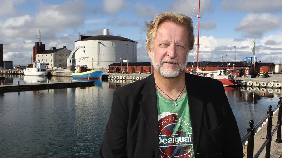 Björn Ahlsén är mycket intresserad av utvecklingen av Holmen. 