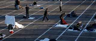 I Las Vegas får hemlösa sova på p-platser