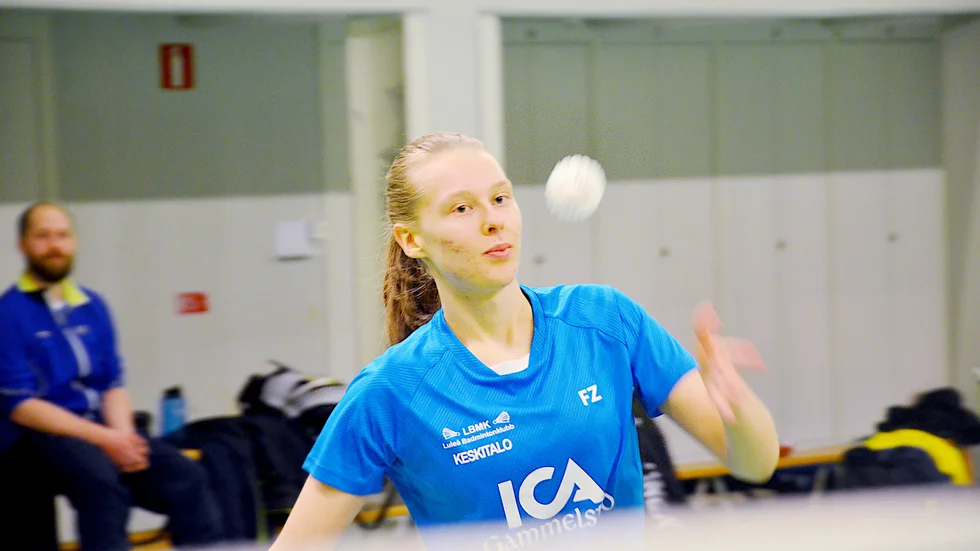 Julia Keskitalo Team Norrbotten badminton