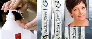 Jukkasjärvi vodka ställer om - till handsprit