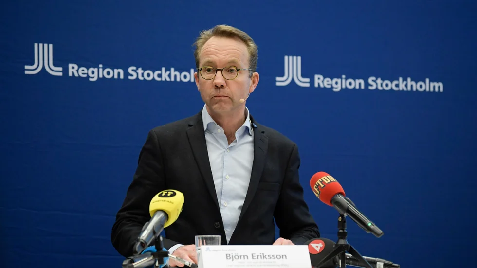 Björn Eriksson är hälso- och sjukvårdsdirektör i Region Stockholm.