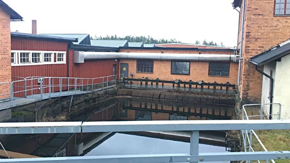 Olyckan skedde vid Hävla bruk. Bilden är hämtad ur polisens förundersökning. 