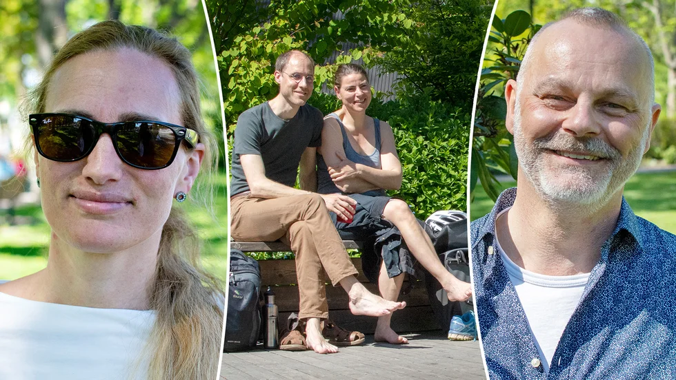 UNT gick till Stadsträdgården för att fråga några föräldrar hur de tänker kring barnes surfande.