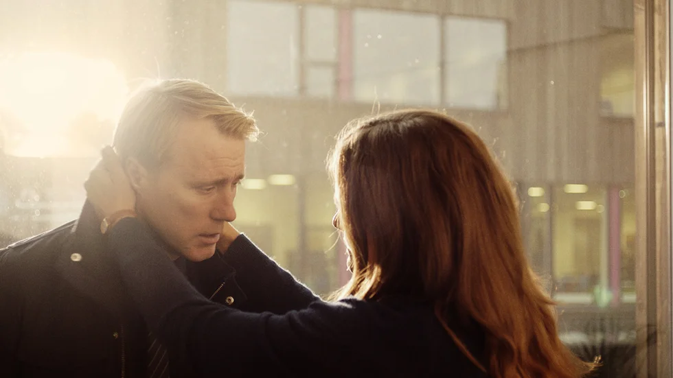 Thorbjørn Harr och Henriette Steenstrup i filmen Barn.