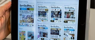 Försenad tidning på fredagsmorgonen